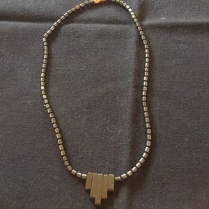 Hematite necklace
